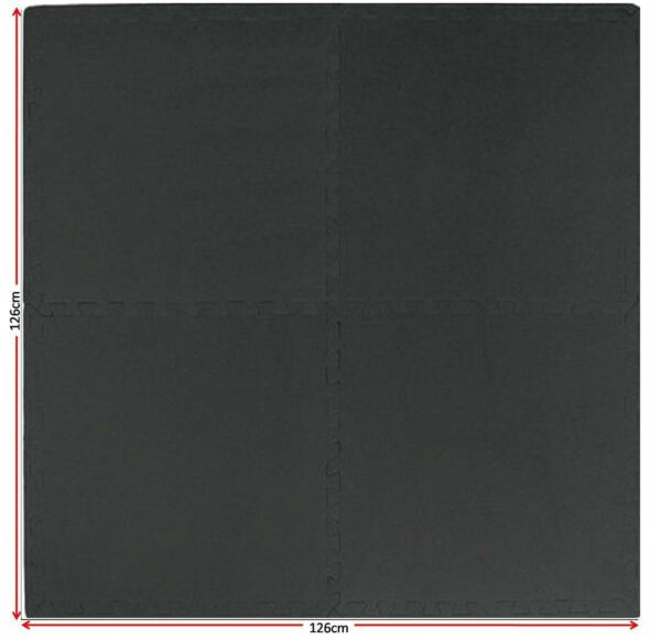 ΔΑΠΕΔΟ ΠΡΟΣΤΑΣΙΑΣ 124X124X1,2CM (ΜΑΥΡΟ) OPTIMUM - Image 2