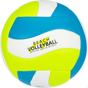 Μπάλα Beach Volley Νο5 (Λευκό/Μπλε/Κίτρινο) (45VB-BWY)