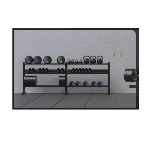 Stand RB-3R168 Alone Rack with 3 shelves 183 cm TOORX - Image 2