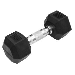 Εξάγωνος Αλτήρας με λάστιχο (1 kg) (Β-1013) 1kg