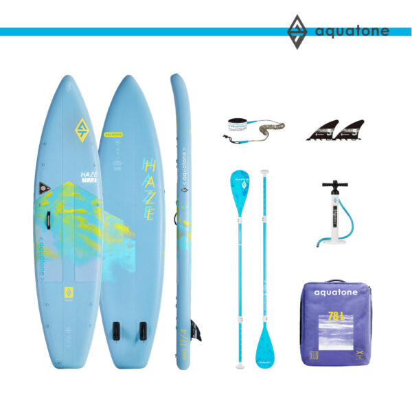SUP HAZE 11&apos;4" COMPACT TOURING TS-022 (AQUATONE)
