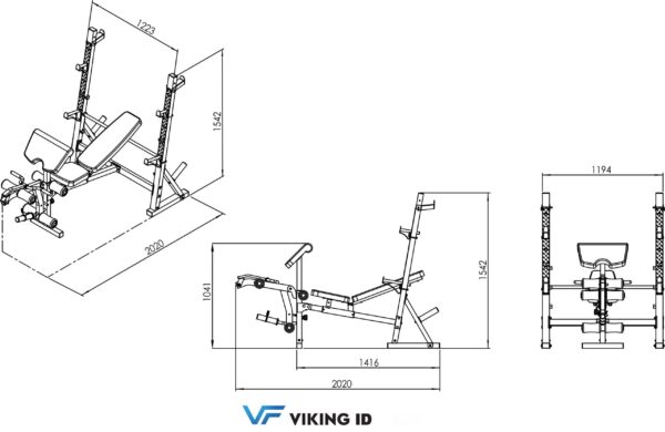 Παγκος Viking BR-70 - Image 2