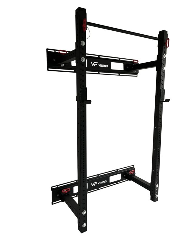 Viking FR-004 Αναδιπλούμενο Επιτοίχιο Power Rack - Image 2