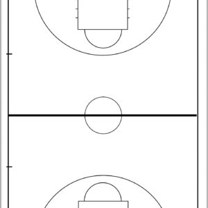 Ταμπλό Προπονητή Basket Διπλής Όψης