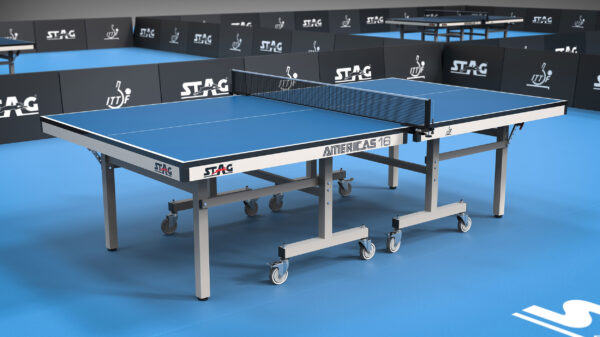 Τραπέζι Ping Pong Εσωτερικού Χώρου Stag Americas Μπλε 42884 - Image 5