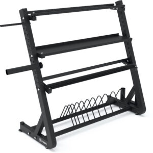 Αποθηκευτικό Rack Δισκών Αλτήρων Kettlebell Λαστίχων