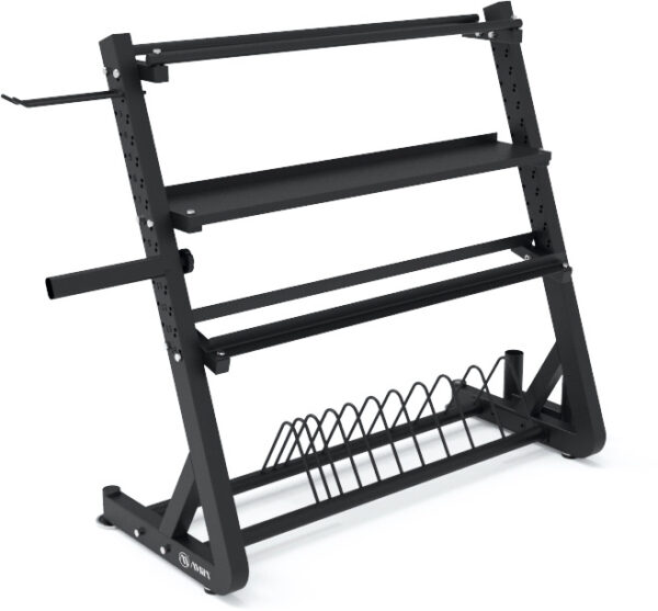 Αποθηκευτικό Rack Δισκών Αλτήρων Kettlebell Λαστίχων