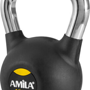 AMILA Kettlebell Rubber Cover Cr Handle 16Kg (44498)