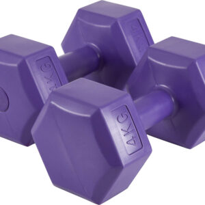 Αλτήρας Εξάγωνος Plastic Series 4,00Kg (Ζευγάρι) 44535