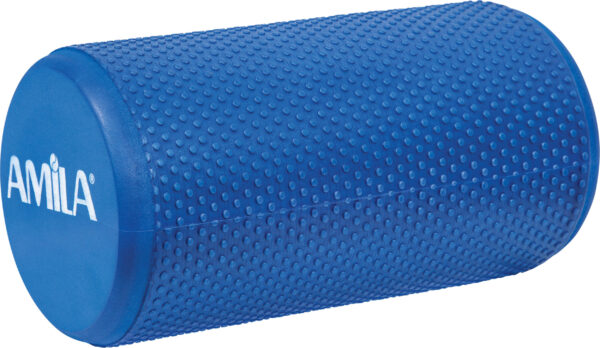 AMILA Foam Roller Pro Φ15x30cm Μπλε