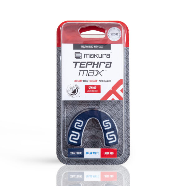 Προστατευτικό Μασελάκι Makura Tephra Max Μπλε/Λευκό/Κόκκινο SR - Image 2
