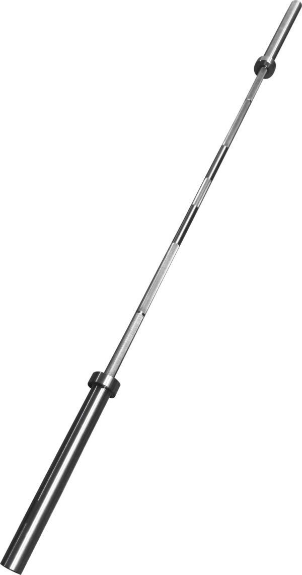 Ολυμπιακή Μπάρα 220cm 20Kg 1500LBS 8 Ρουλεμάν 29mm Aνοξείδωτη (80028)