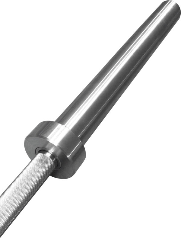 Ολυμπιακή Μπάρα 220cm 20Kg 1500LBS 8 Ρουλεμάν 29mm Aνοξείδωτη (80028) - Image 3
