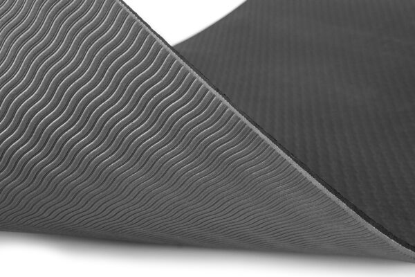 Στρώμα Yoga 8mm TPE Μαύρο/Γκρι - Image 4