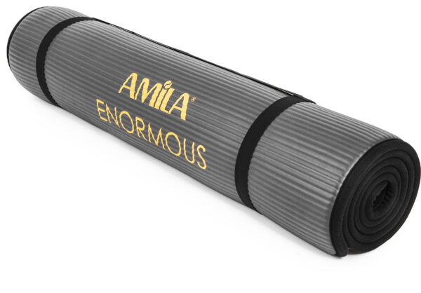 Στρώμα Γυμναστικής NBR 10mm 80Kg Μαύρο ENORMOUS - Image 4