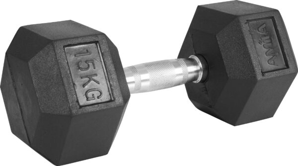 Αλτήρας Εξάγωνος Rubber Cover Class A - 15,0Kg (84541)