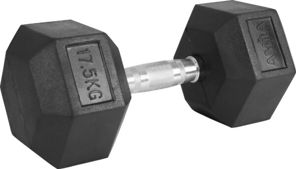 Αλτήρας Εξάγωνος Rubber Cover Class A - 17,5Kg (84542)