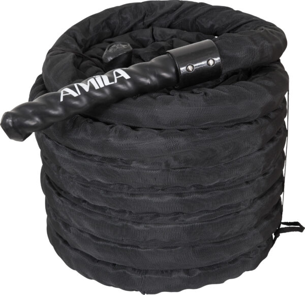 AMILA Battle Rope PVC Handles 15m (84551)