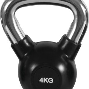 Kettlebell Rubber Cover Cr Handle 4Kg (90453)