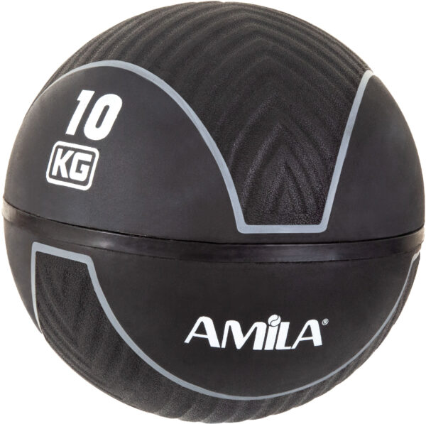 Μπάλα AMILA Medicine Ball HQ Rubber 10Kg - Image 2