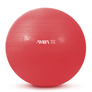 Μπάλα Γυμναστικής AMILA GYMBALL 65cm Κόκκινη