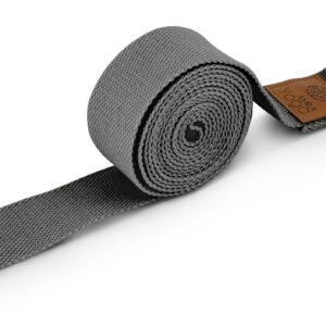 Ζώνη για Power Yoga AMILA Charcoal