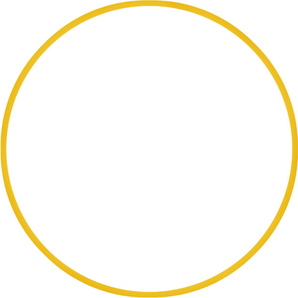 Χούλα Χουπ HQ 80cm - Φ19mm - 330gr, Κίτρινο