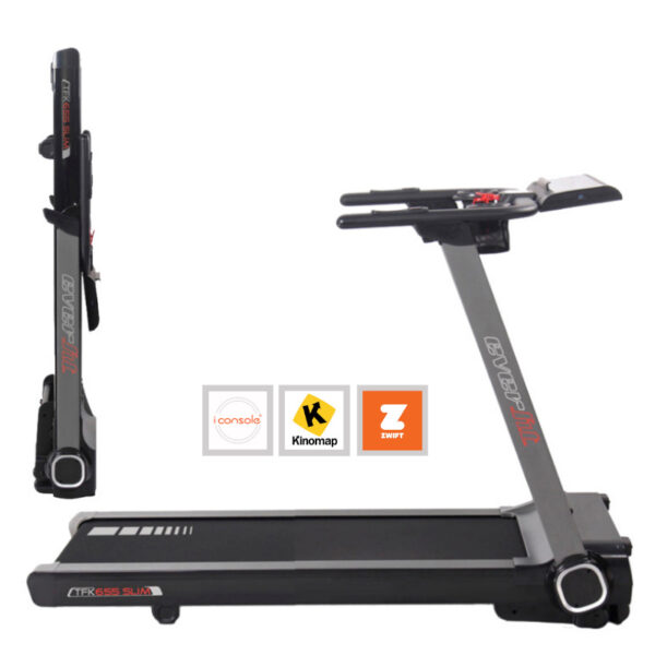 Ηλεκτρικός Διάδρομος Γυμναστικής EVERFIT TFK-655 Slim Line 2.5hp (04-432-214) - Image 5