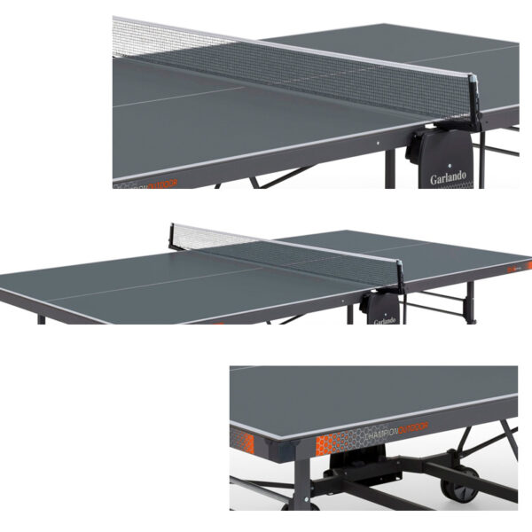 Τραπέζι ping pong Champion grey εξωτερικού χώρου GARLANDO - Image 2