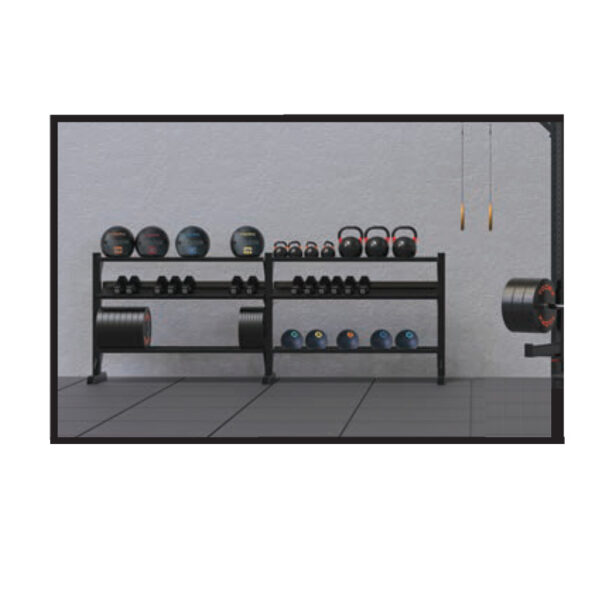 Stand RB-3R168 Alone Rack with 3 shelves 183 cm TOORX - Image 2