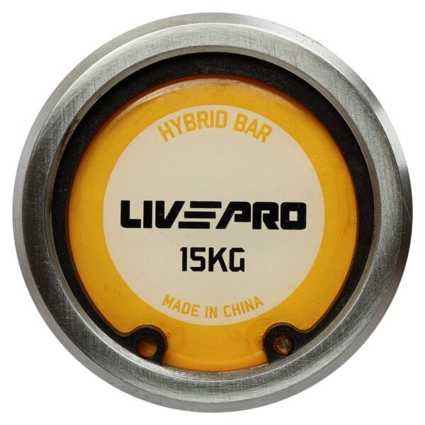 LivePro Ολυμπιακή Μπάρα Cerakote 220cm (15kg) (LP-8319-RD) (322831930) - Image 8