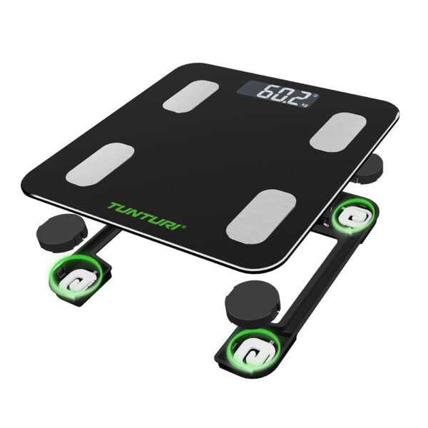 Tunturi SC30 Smart Scale Black with App Ζυγαριά Σωματικού Βάρους - Image 13