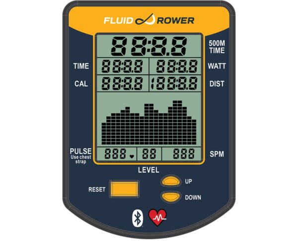 Fluid Evo E550 Side Tank Silver Bronze Κωπηλατική Νερού - Image 5