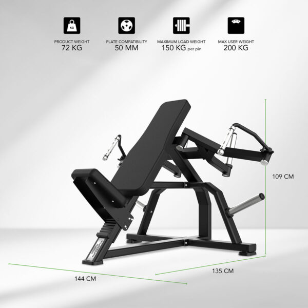Tunturi Platinum Pec Fly Μηχάνημα Πιέσεων Στήθους Σειρά V - Image 2