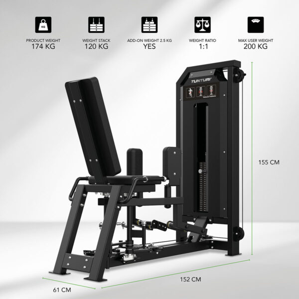 Tunturi Platinum Dual Abducter Adductor Προσαγωγών  Γλουτών  Σειρά V - Image 2