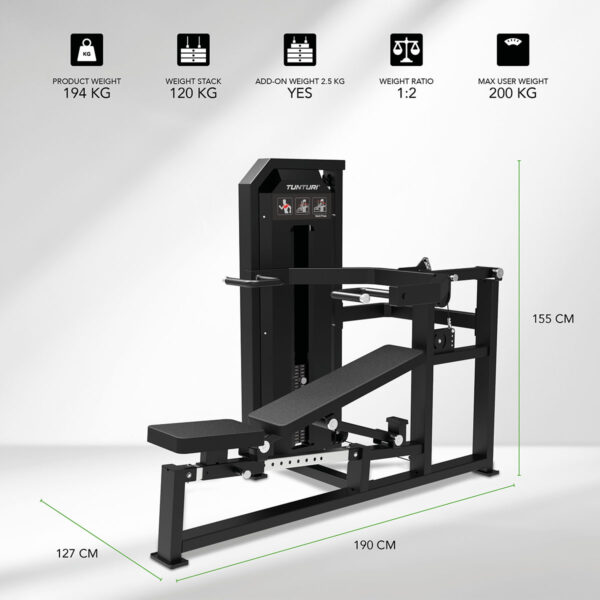 Tunturi Platinum Multi Press Strength Station Πρέσα Στήθους και Ώμων  Σειρά V - Image 2