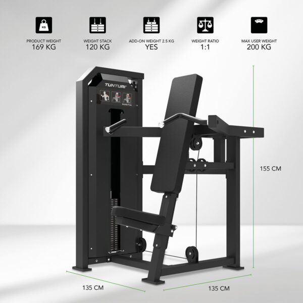 Tunturi Platinum Shoulder Press Πρέσα Πίεσης Ώμων Σειρά V - Image 2