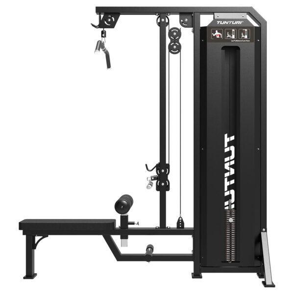 Tunturi Platinum Dual Lat Pull Down Low Row Τροχαλία Πλάτης και Καθιστή Κωπηλατική Σειρά V - Image 3