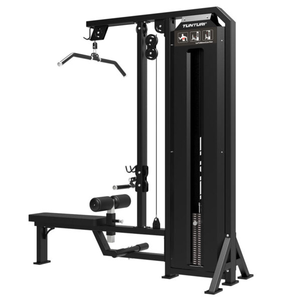 Tunturi Platinum Dual Lat Pull Down Low Row Τροχαλία Πλάτης και Καθιστή Κωπηλατική Σειρά V - Image 6