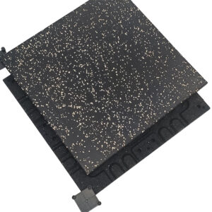 Viking Πάτωμα Γυμναστηρίου Διπλής Επίστρωσης με άσπρες Κουκίδες 100 x 100 x 2 εκατοστά