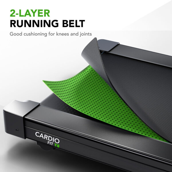 Tunturi Cardio Fit T5 Διάδρομος Γυμναστικής Walking Pad - Image 2