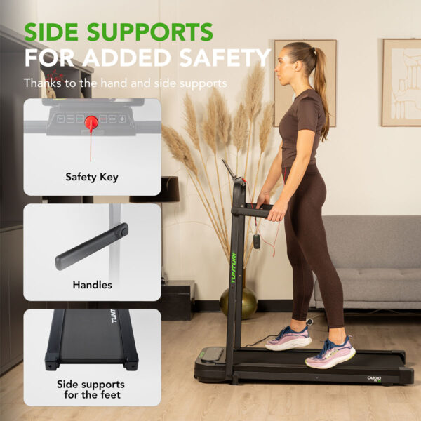 Tunturi Cardio Fit T5 Διάδρομος Γυμναστικής Walking Pad - Image 7