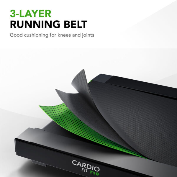Tunturi Cardio Fit T10 Διάδρομος Γυμναστικής Walking Pad - Image 2