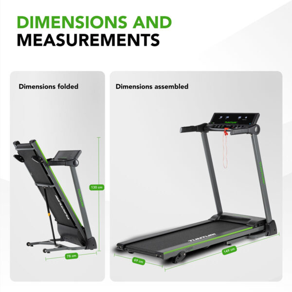 Tunturi Cardio Fit T25 Διάδρομος Γυμναστικής - Image 2