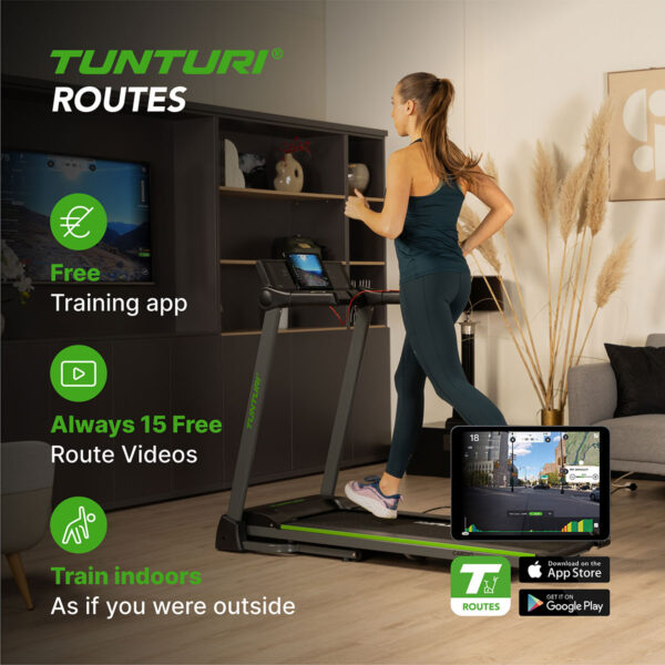 Tunturi Cardio Fit T25 Διάδρομος Γυμναστικής - Image 8