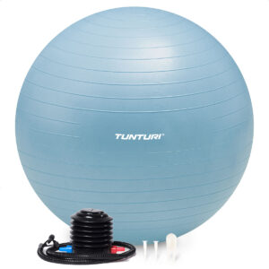 Tunturi Μπάλα Gymball 75cm Γαλάζια Anti Burst
