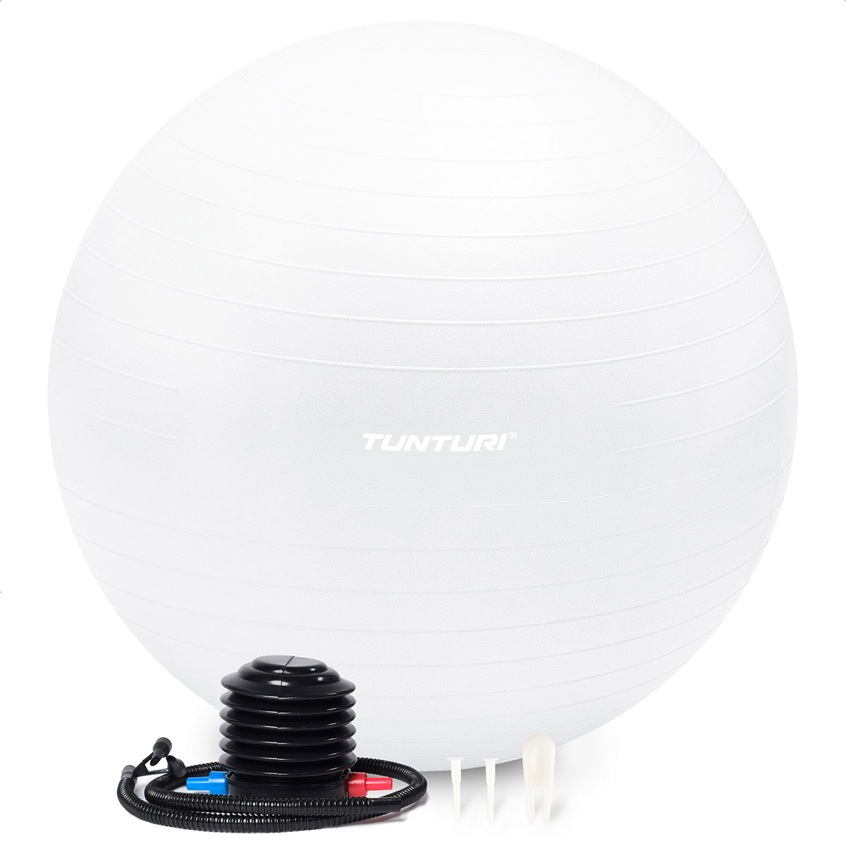Tunturi Μπάλα Gymball 75cm Λευκή Anti Burst