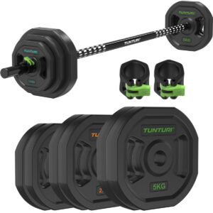 Tunturi Pump-set δίσκοι βαρών για Aerobic Pro 20 kg TPU 30 mm