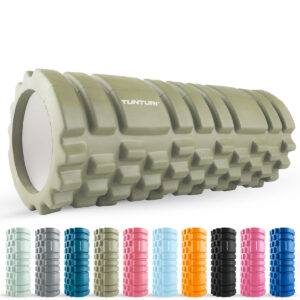 Tunturi Yoga Grid Foam Roller 33cm Λαδί