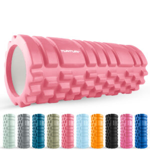 Tunturi Yoga Grid Foam Roller 33cm Ροζ χρυσό